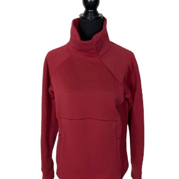 #101 ATHLETA Altitude Lined Funnel Neck Sweatshirt - Picture 3 of 12